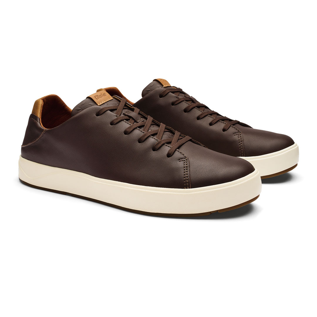 Olukai Men's Lae'ahi Li 'Ili Leather Sneakers