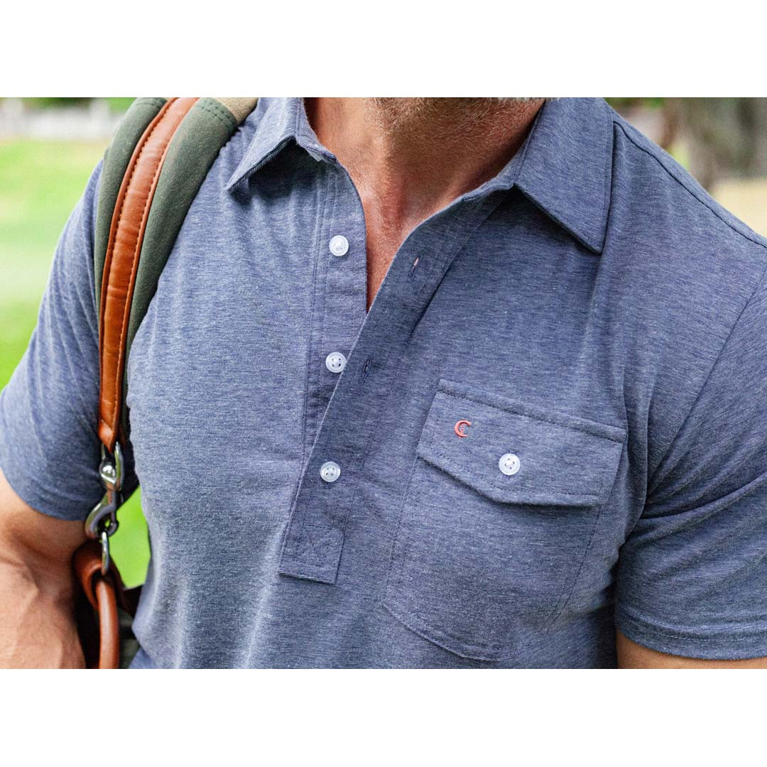 Criquet Men's Performance Players Polo 4 Criquet Men's Performance Players Polo