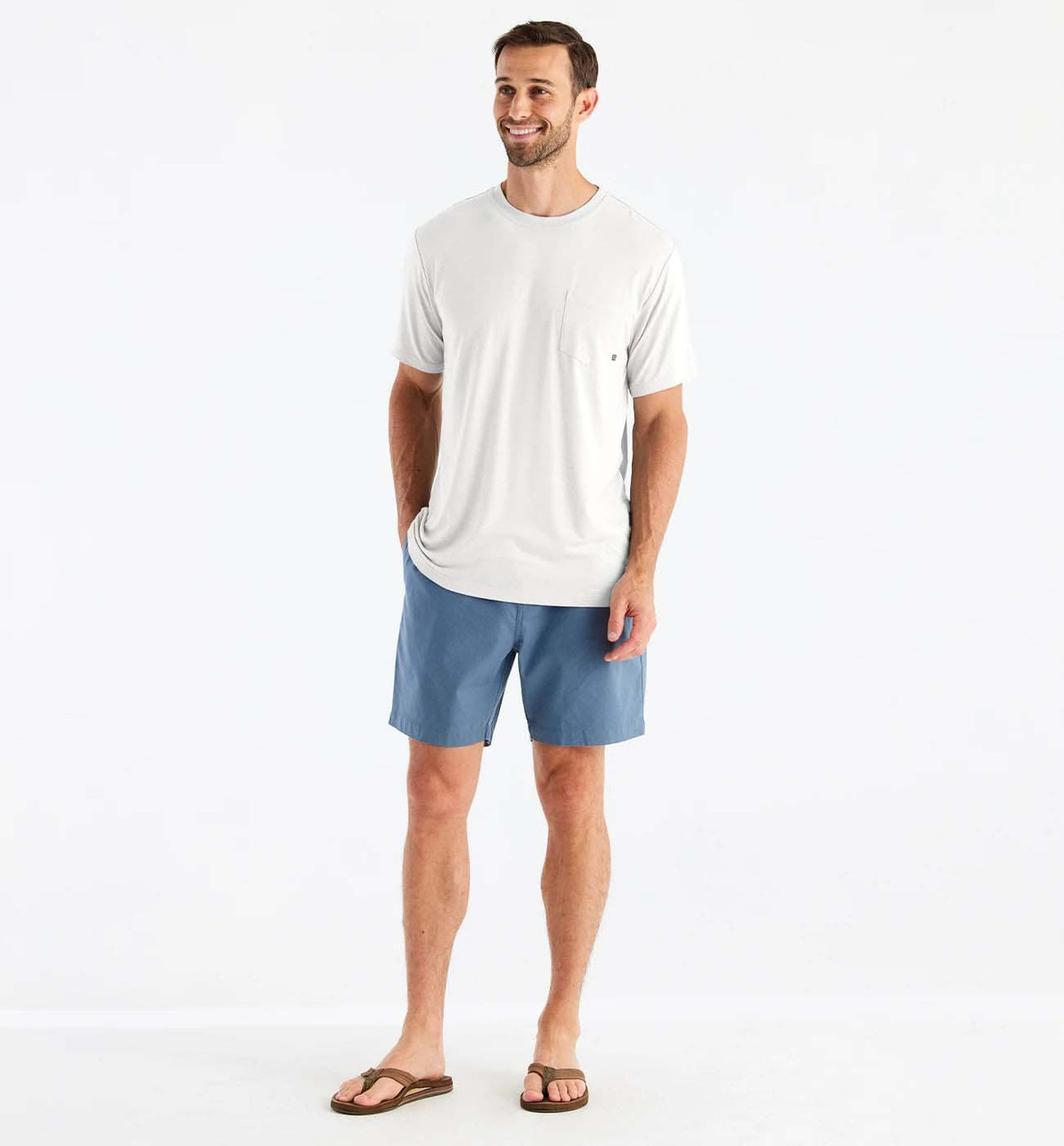 Free Fly Men's Bamboo Flex Pocket Tee
