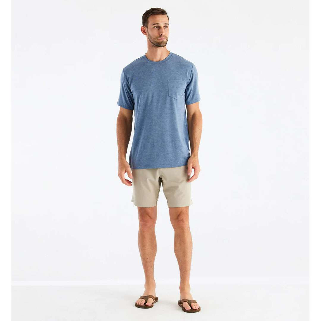 Free Fly Men's Bamboo Flex Pocket Tee