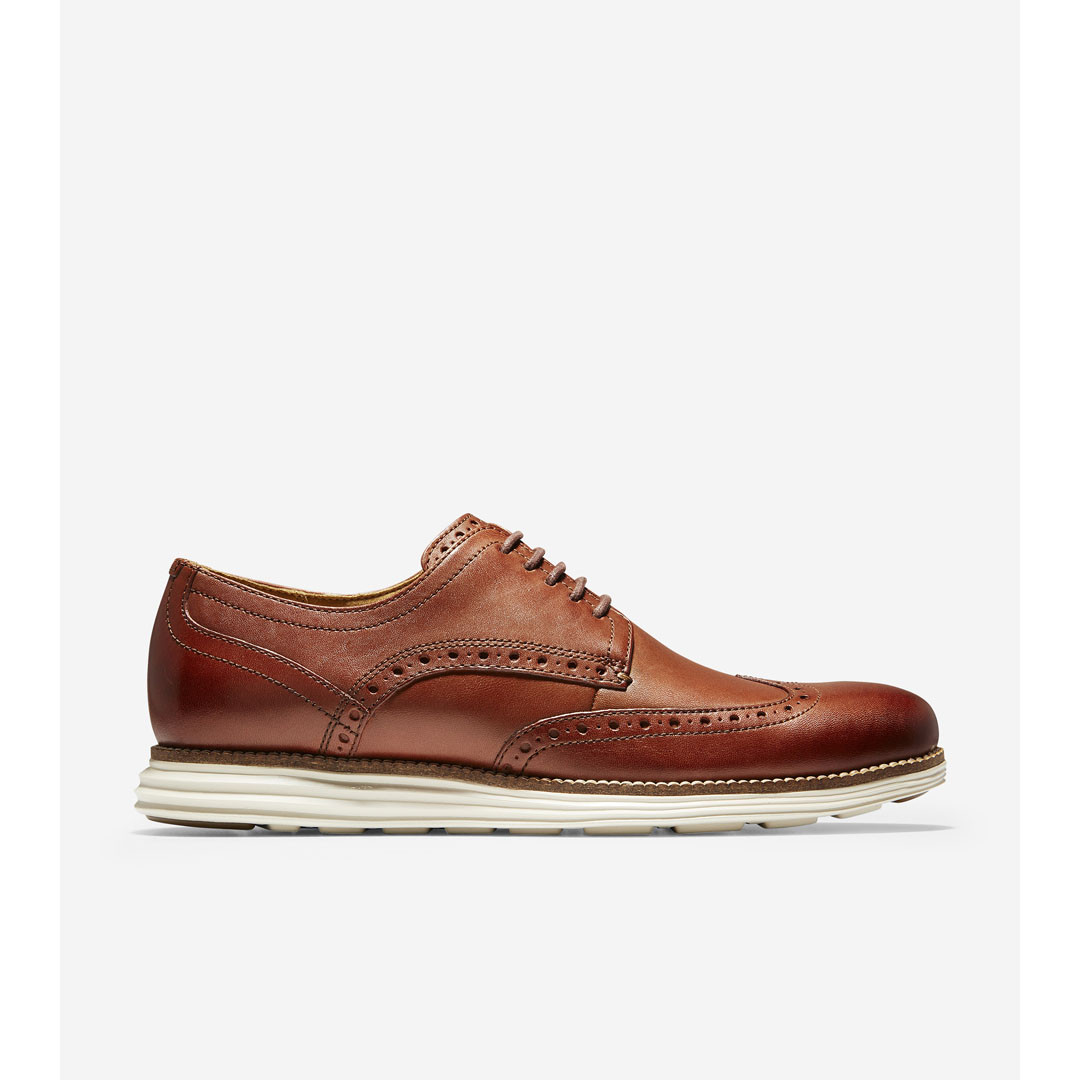 Men's ØriginalGrand Wingtip Oxford Shoes - Woodbury Leather/ Ivory