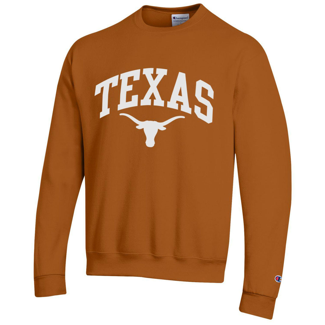 Home 20 Texas Arch Champion Powerblend Crewneck Sweatshirt