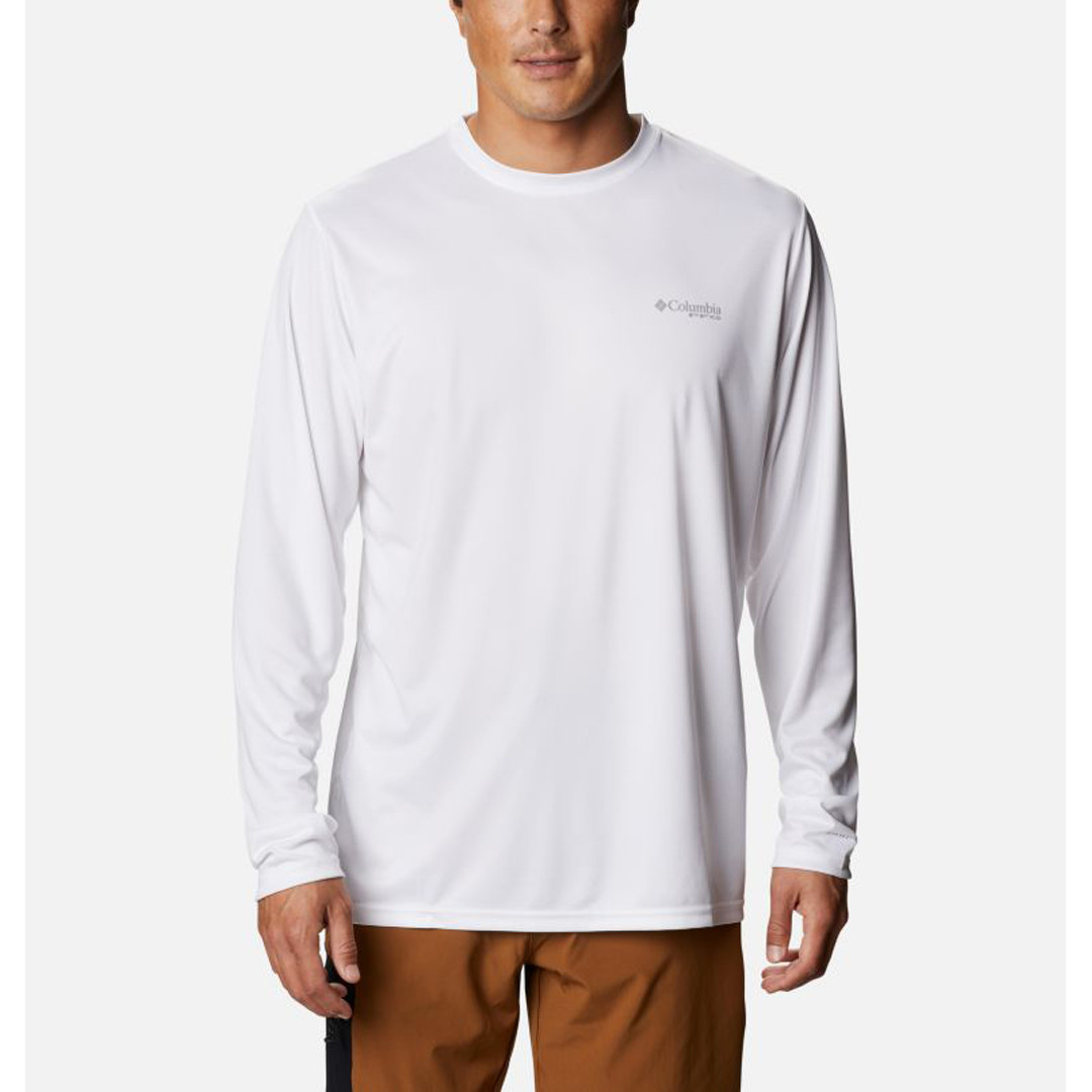 Columbia Men's Terminal Tackle PFG Fish Flag Long Sleeve Shirt