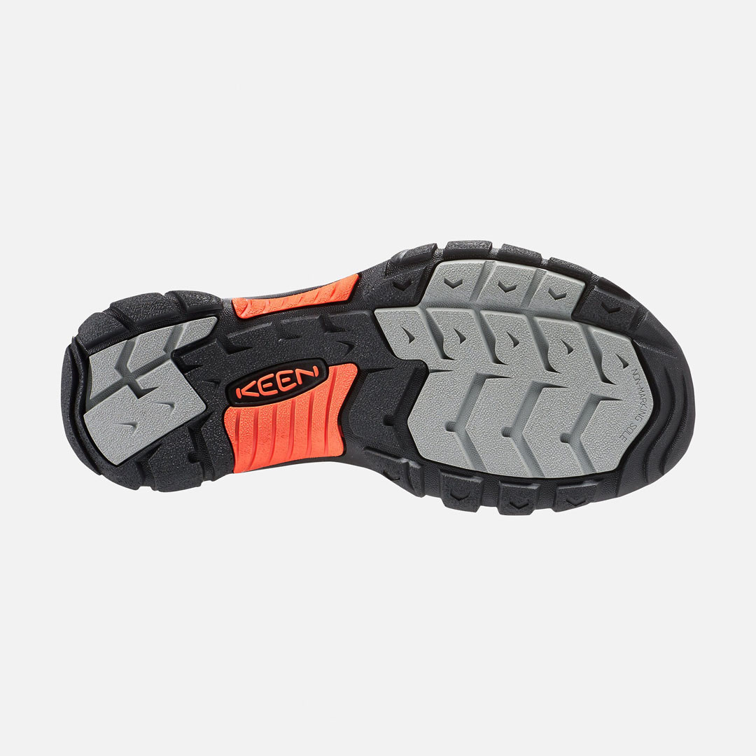 Keen Men's Newport H2 Sandals - Magnet/ Nasturtium
