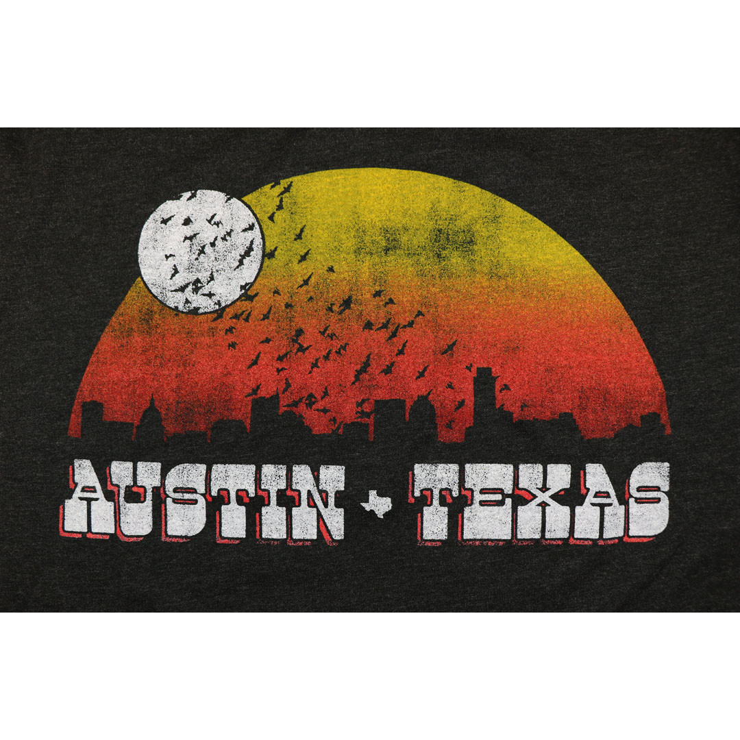 Austin Blanks Austin Bats Skyline Tee 3 Austin Blanks Austin Bats Skyline Tee