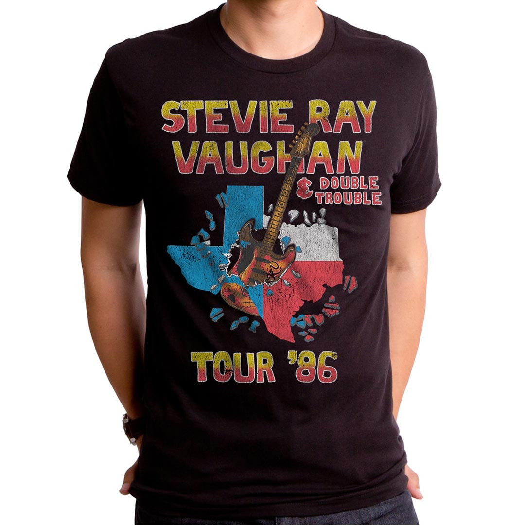 Goodie Two Sleeves Stevie Ray Vaughan Tour 86 Tee