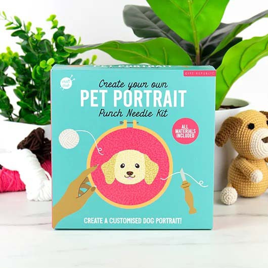 Gift Republic Dog Punch Needle Kit