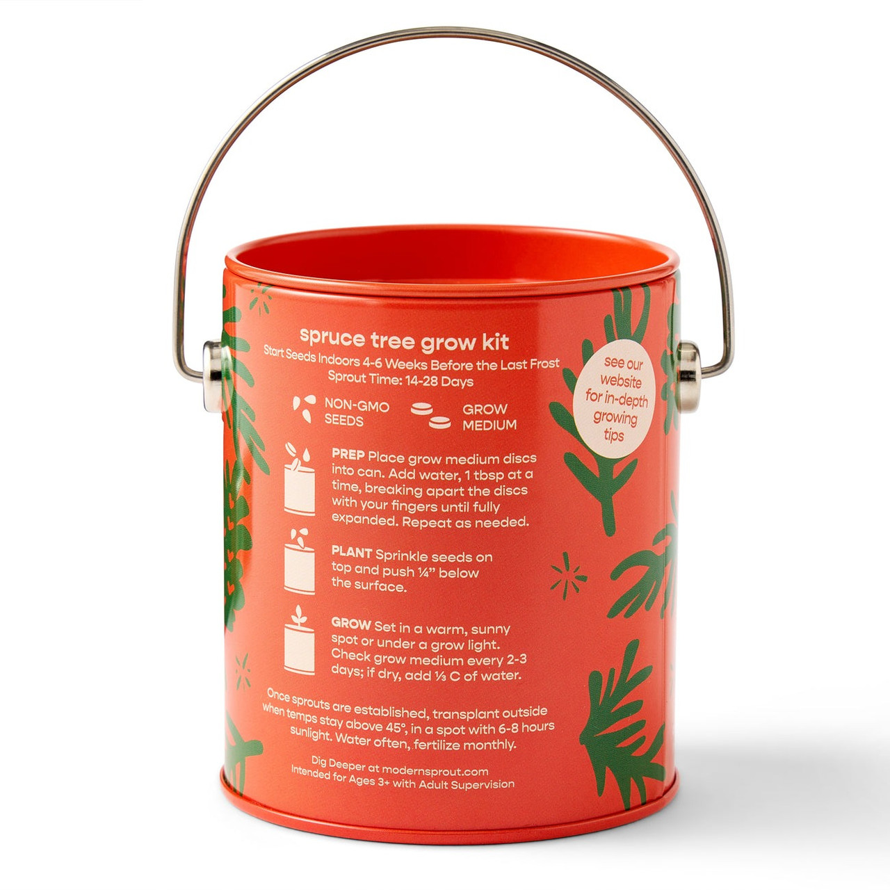 Modern Sprout Holiday Complimentary Colors Grow Kit