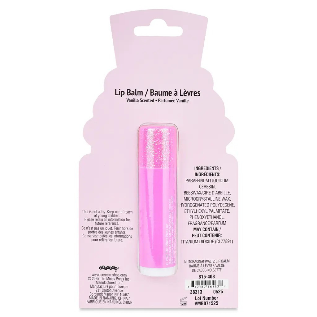 Iscream Nutcracker Lip Balm 3 Iscream Nutcracker Lip Balm