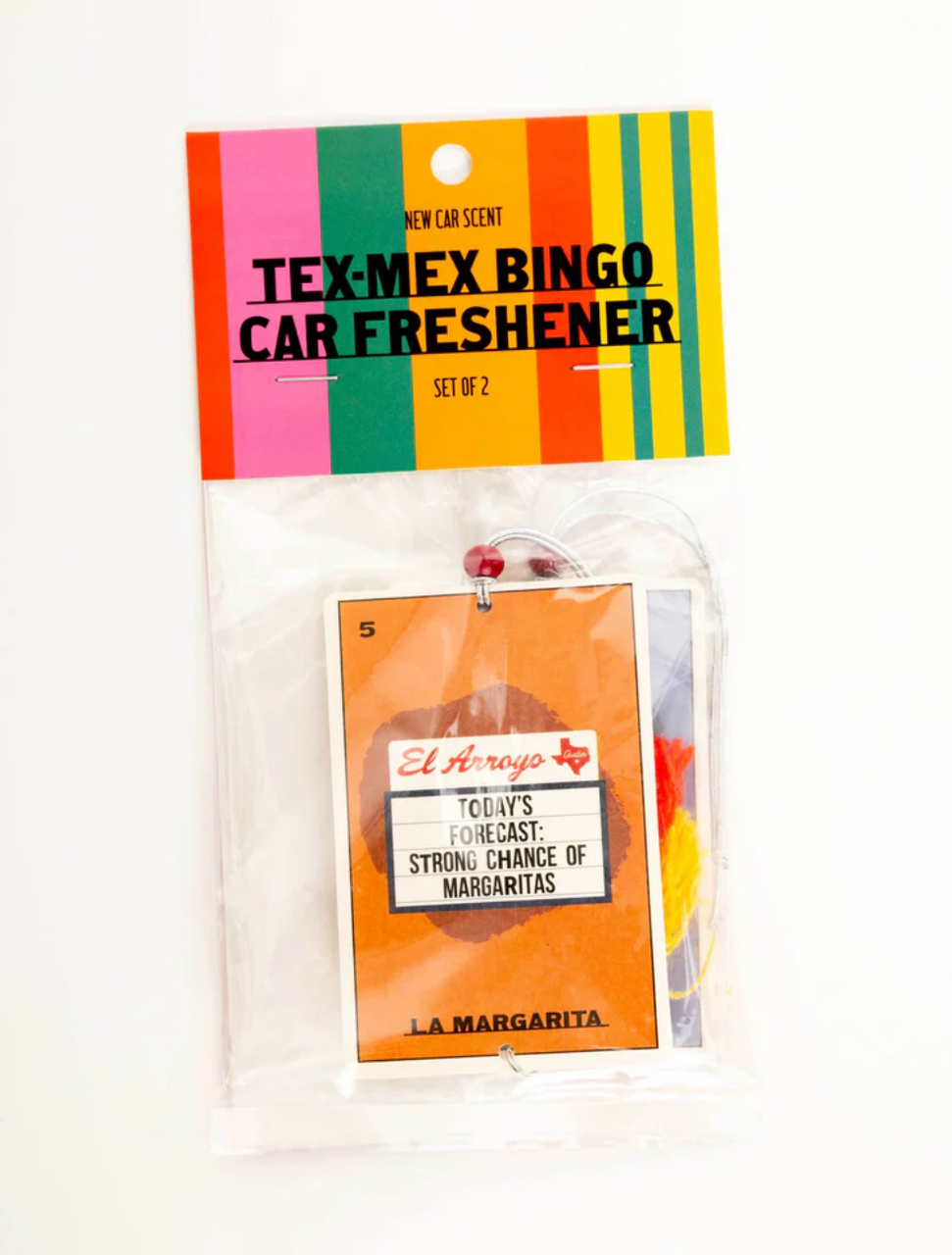 El Arroyo Tex-Mex Bingo Car Air Freshener (2 Pack)