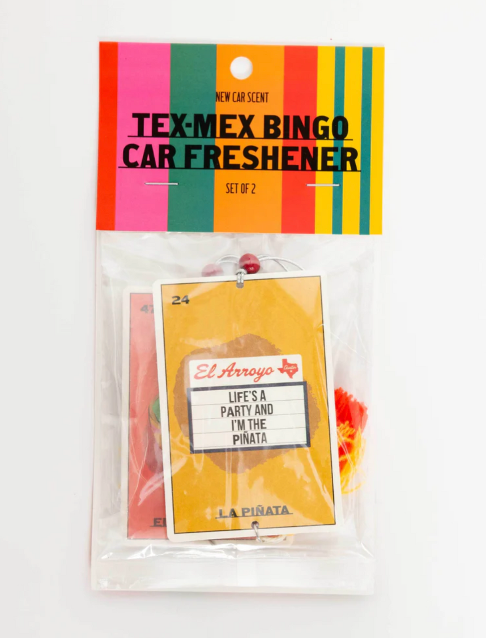 El Arroyo Tex-Mex Bingo Car Air Freshener (2 Pack) 4 El Arroyo Tex-Mex Bingo Car Air Freshener (2 Pack)