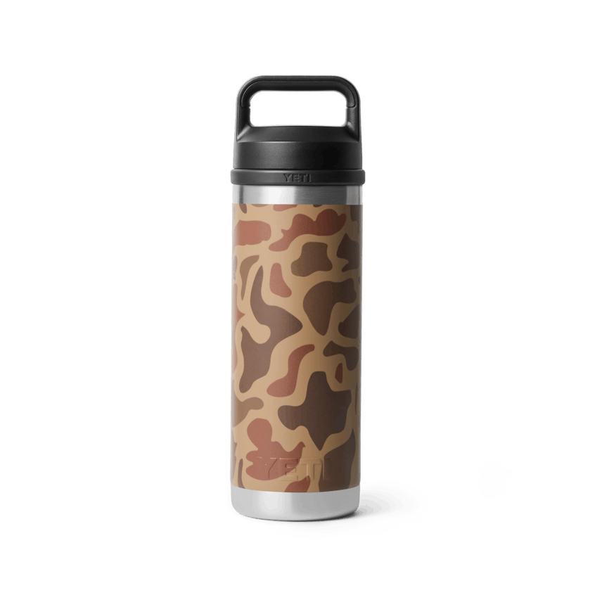 YETI Wetlands Camo Rambler 18 oz Chug Bottle