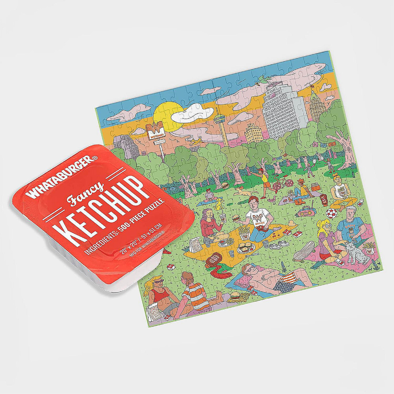 Whataburger Fancy Ketchup Puzzle