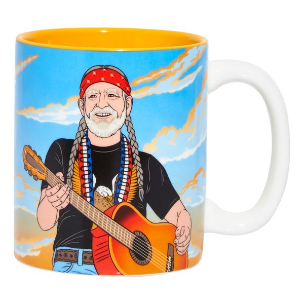 Willie Nelson Guitar Coffee Mug