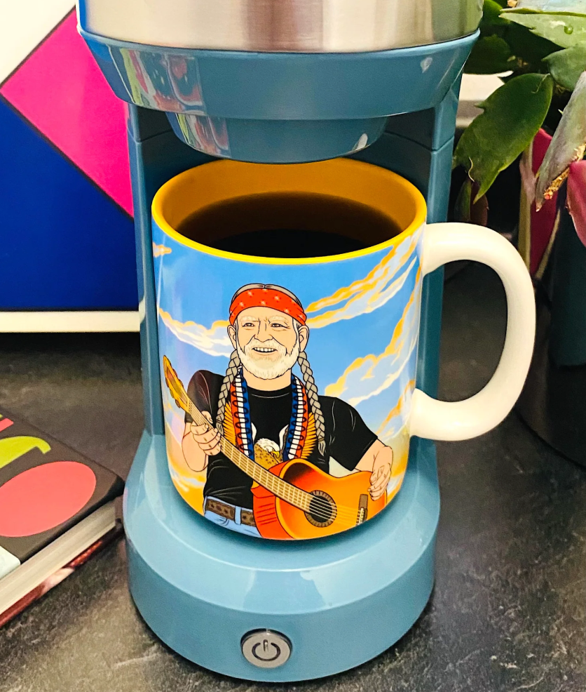 Willie Nelson Guitar Coffee Mug 3 Willie Nelson Guitar Coffee Mug