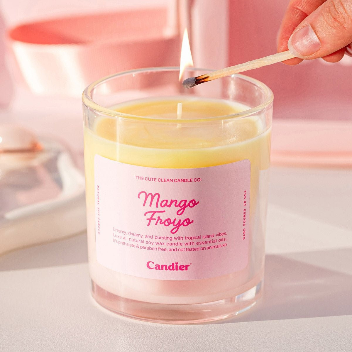 Candier Mango Froyo Candle