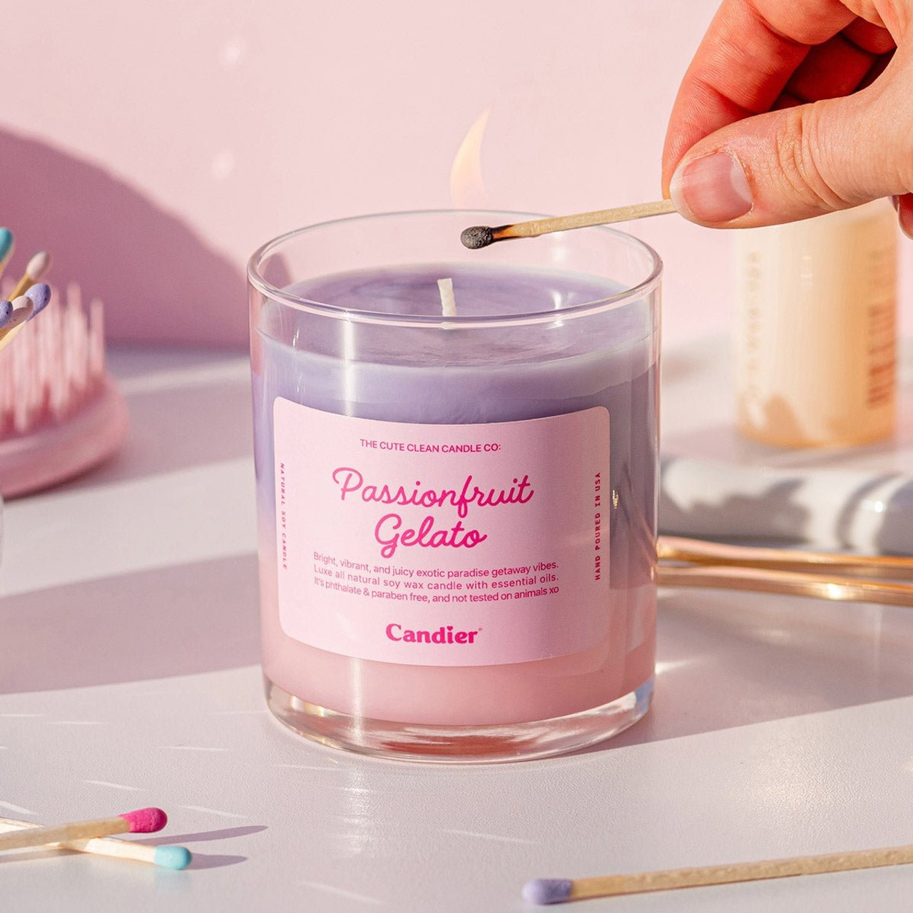 Candier Passionfruit Gelato Candle