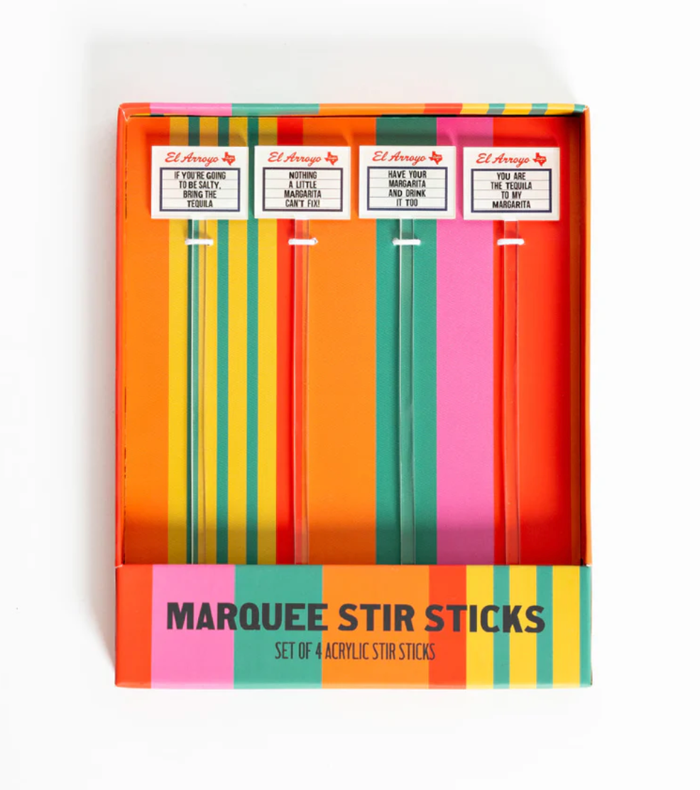 El Arroyo Marquee Stir Sticks
