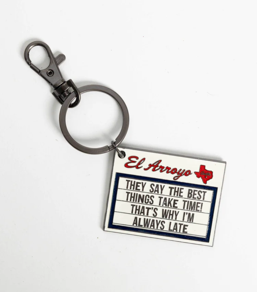 El Arroyo Marquee Sign Keychain