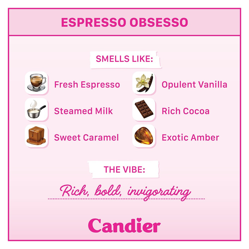 Candier Espresso Obsesso Coffee Candle