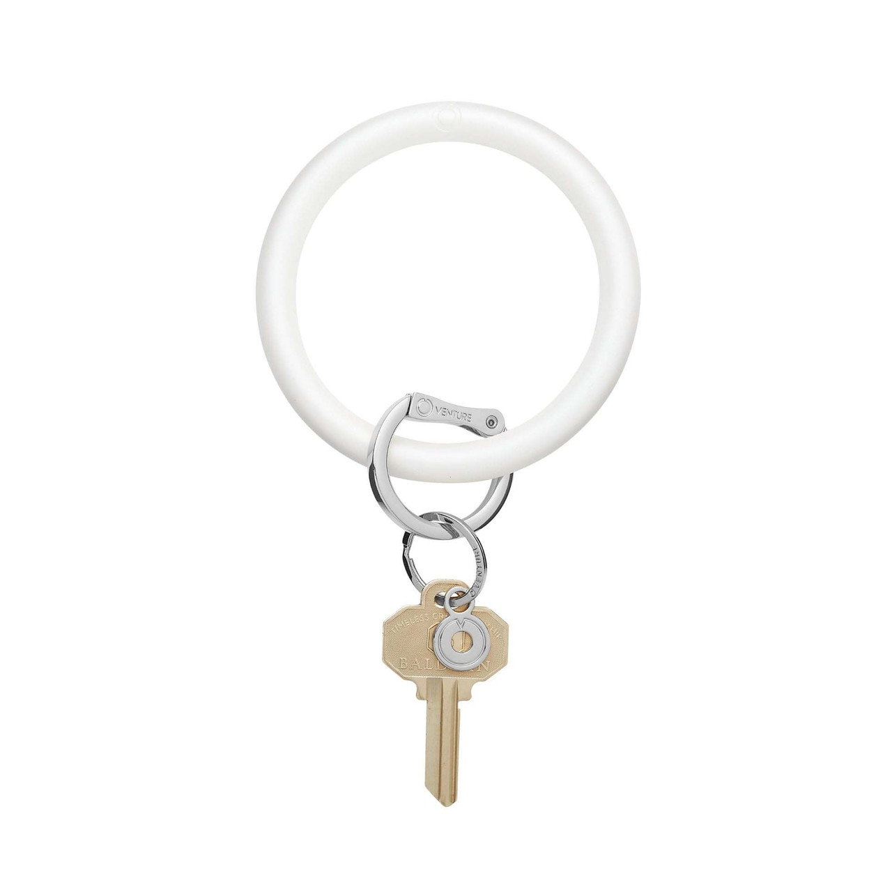 O-Venture Pearlized Silicone Big O Key Ring