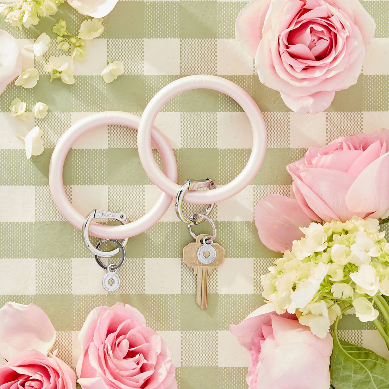 O-Venture Pearlized Silicone Big O Key Ring
