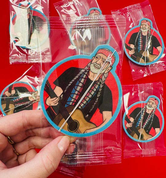 Willie Nelson Air Freshener