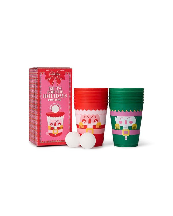 Packed Party Nuts for the Holidays Pong Set