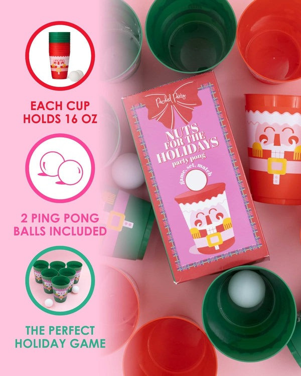 Packed Party Nuts for the Holidays Pong Set 5 Packed Party Nuts for the Holidays Pong Set
