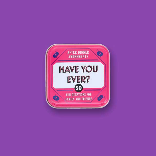 After Dinner Amusements: Have You Ever? Card Game