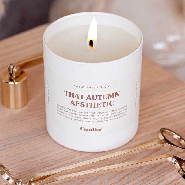 Candier That Autumn Aesthetic Candle
