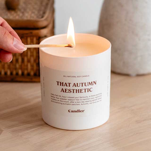 Candier That Autumn Aesthetic Candle