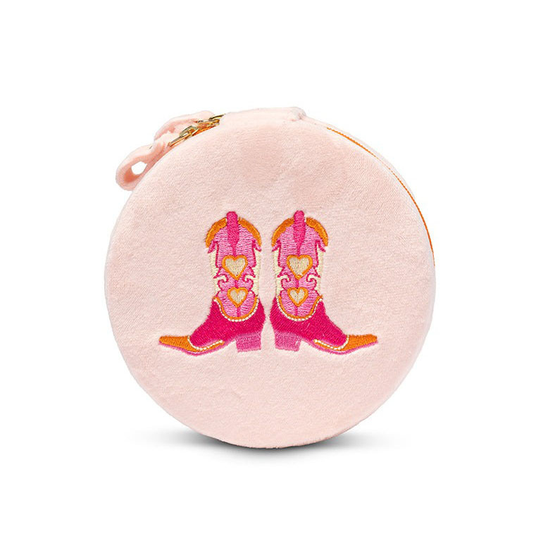 Living Royal Boots Jewelry Zip Case