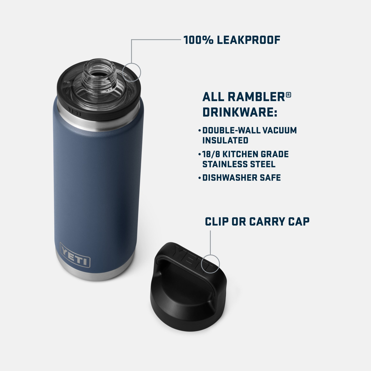 YETI Rambler 26 oz Chug Bottle