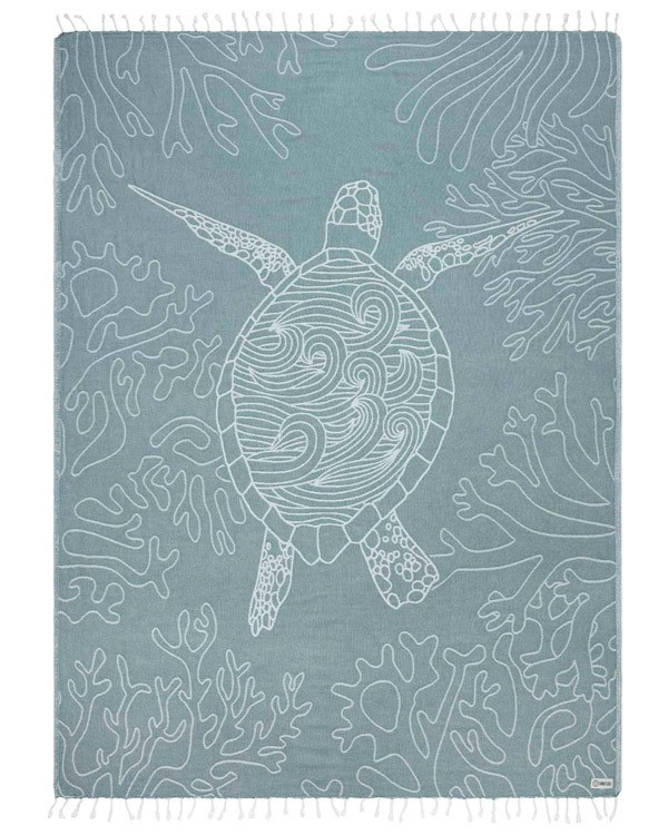 Sand Cloud Sea Turtle 57" x 70" Beach Towel
