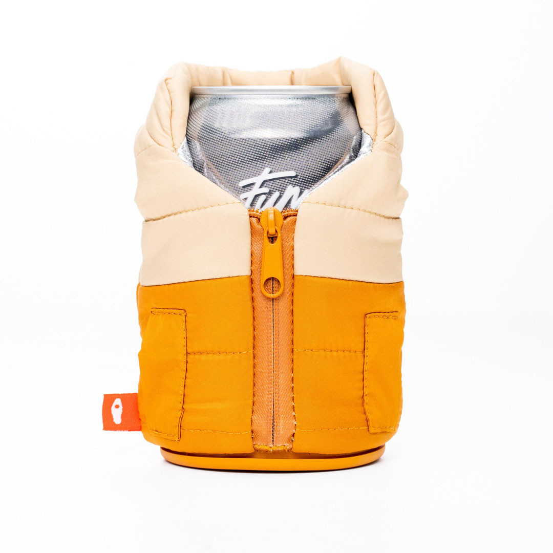 The Puffy Vest Koozie