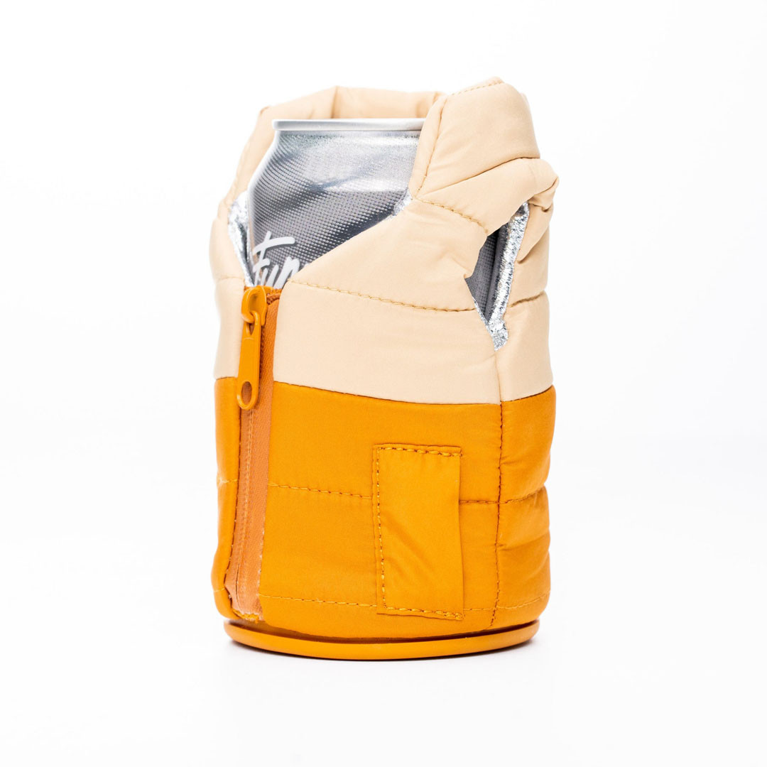The Puffy Vest Koozie