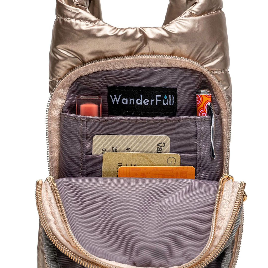Hydro Water Bottle Bag - Gold