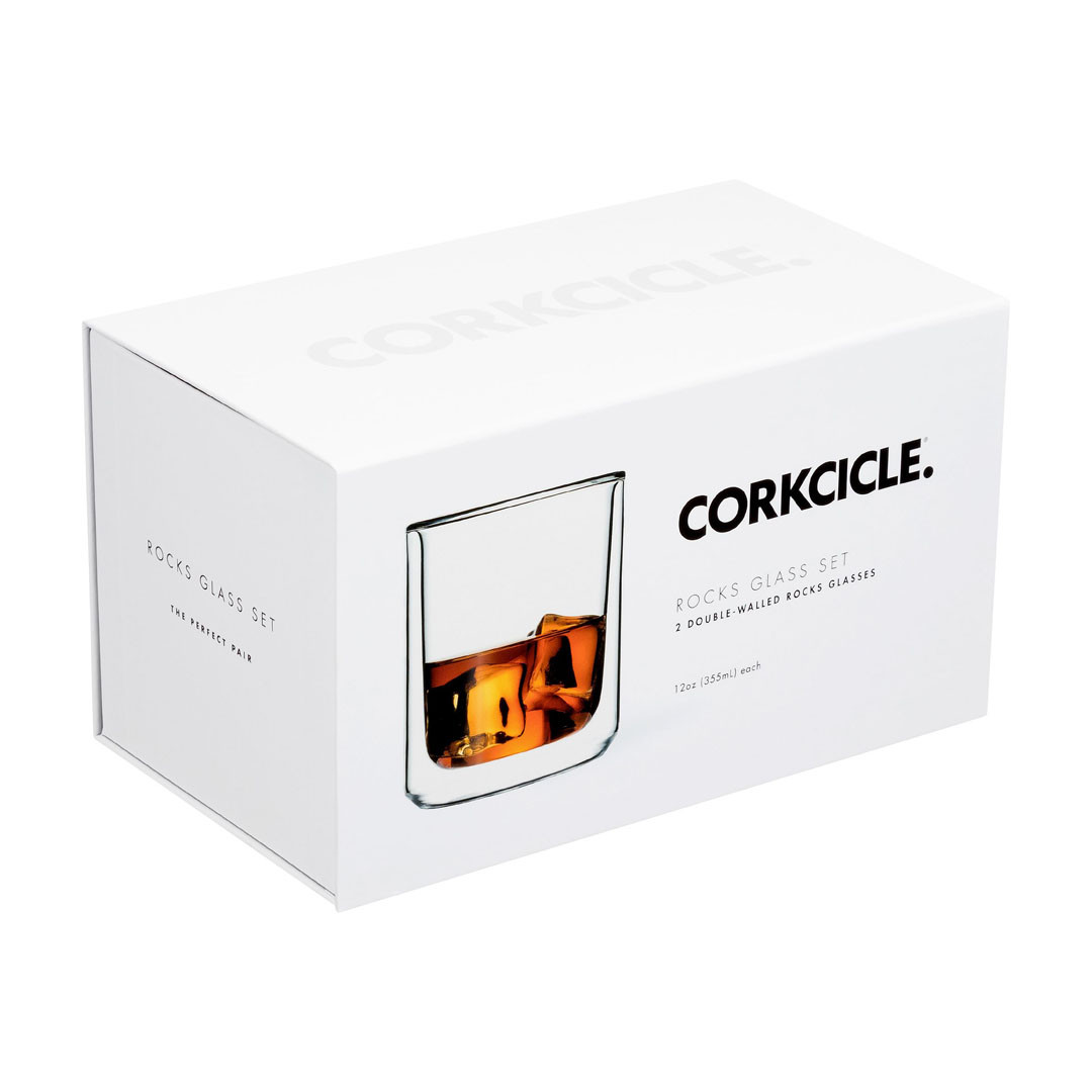 Corkcicle Rocks Glass Set