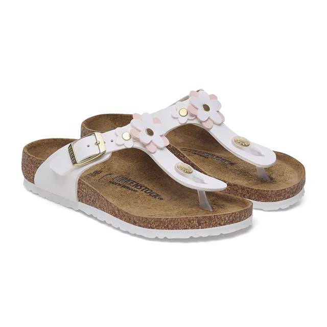 Birkenstock Kids' Gizeh Flower Sandals