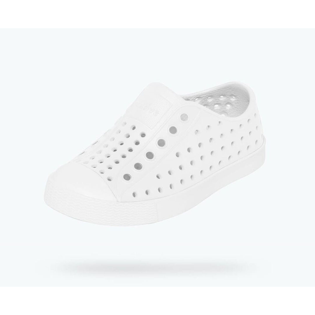 native Toddlers' Jefferson Shoes - Shell White/ Shell White