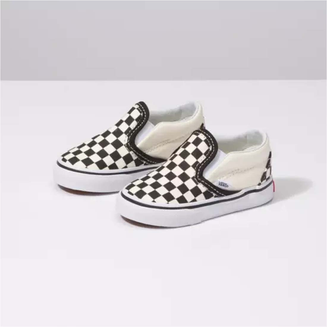 Vans Toddlers' Classic Checkerboard Slip On Shoes