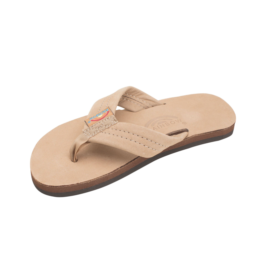 Rainbow Kids' Premier Leather Single Layer Sandals