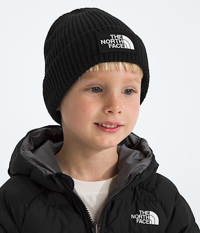The North Face Kids' Logo Box Cuffed Beanie