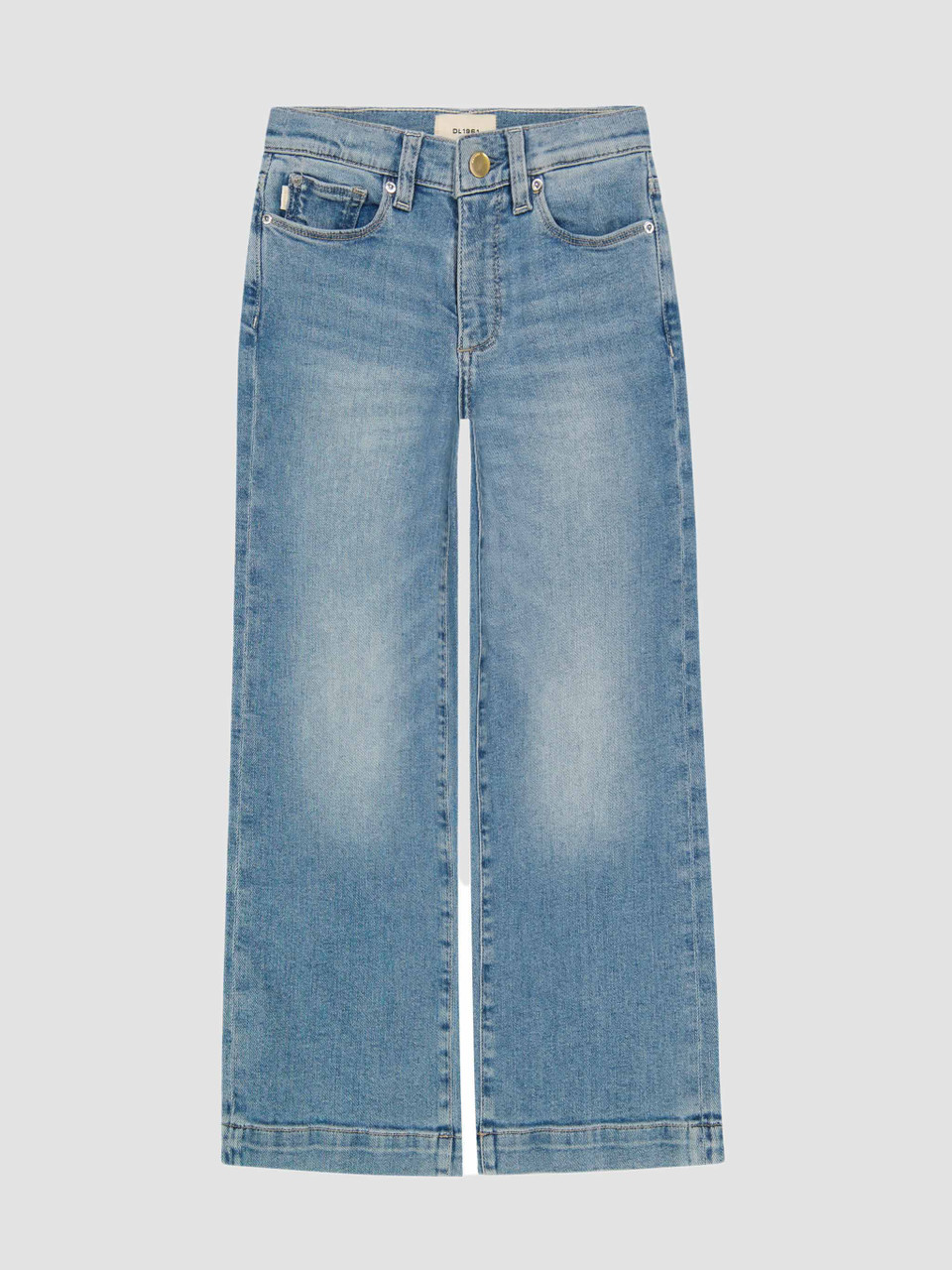 DL 1961 Girls' Lily Wide Leg Jeans