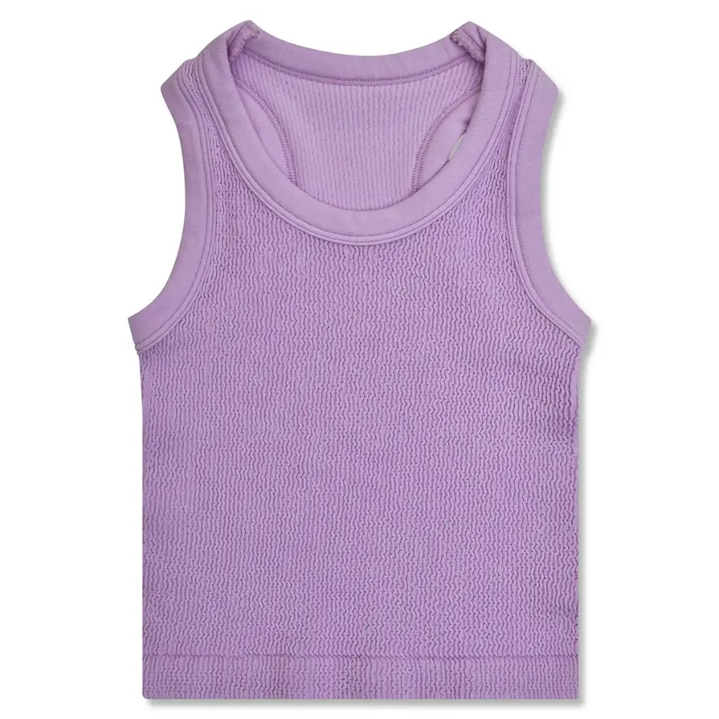 Iscream Girls' Crop Smocked Tank Top 3 Iscream Girls' Crop Smocked Tank Top