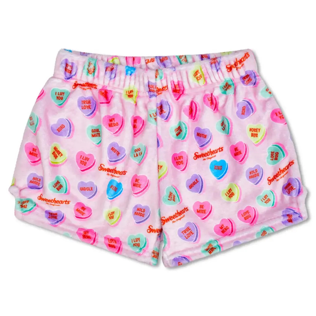 Iscream Girls' Sweetheart Plush Shorts