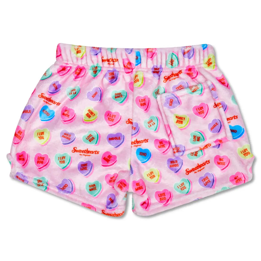Iscream Girls' Sweetheart Plush Shorts