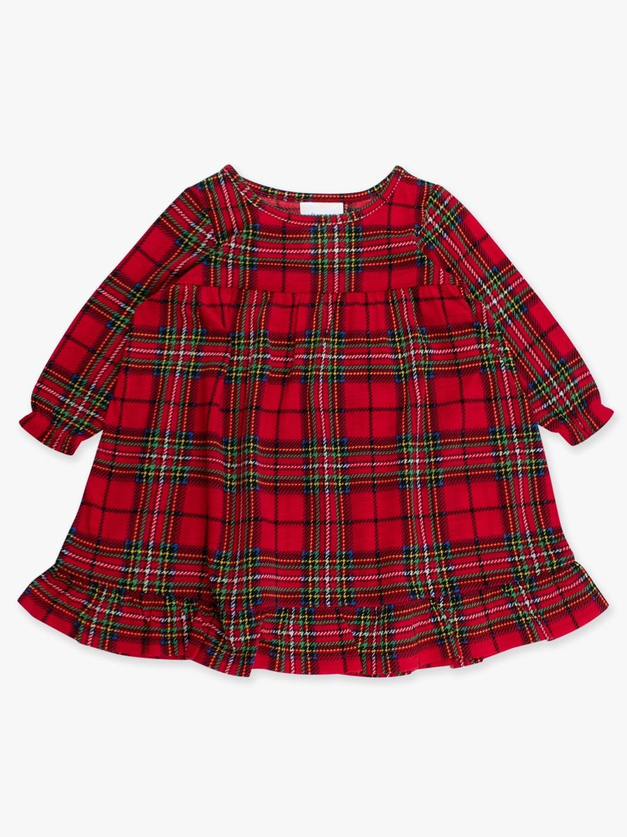Ruffle Butts Girls' Plaid Night Gown