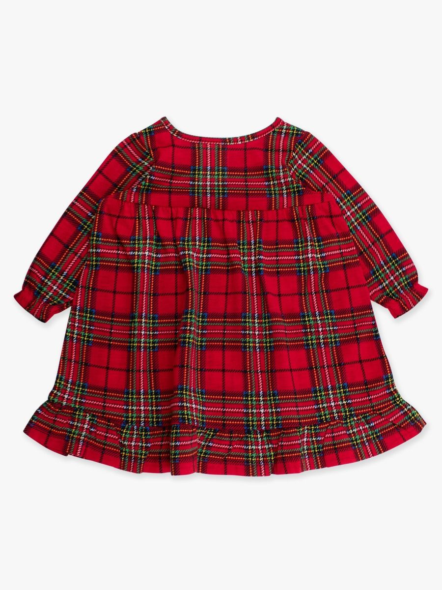 Ruffle Butts Girls' Plaid Night Gown